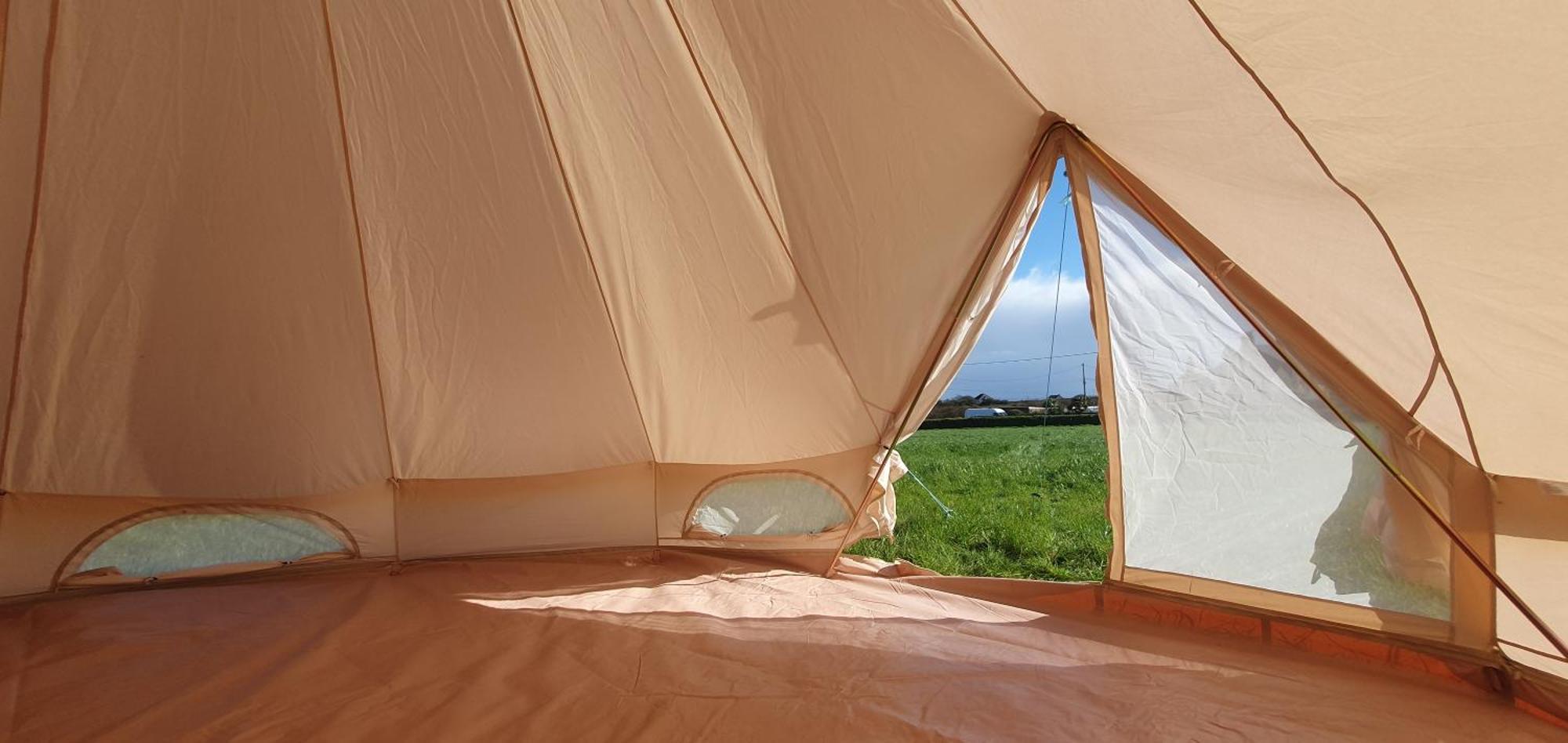 Trevena Cross Glamping & Camping 헬스턴 외부 사진