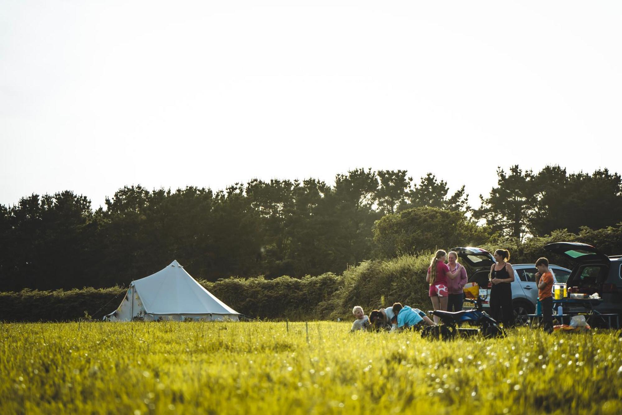 Trevena Cross Glamping & Camping 헬스턴 외부 사진