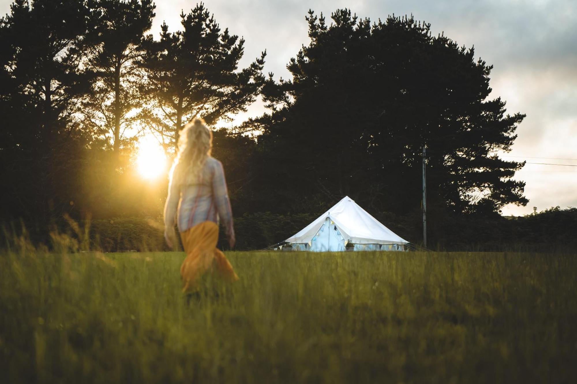 Trevena Cross Glamping & Camping 헬스턴 외부 사진