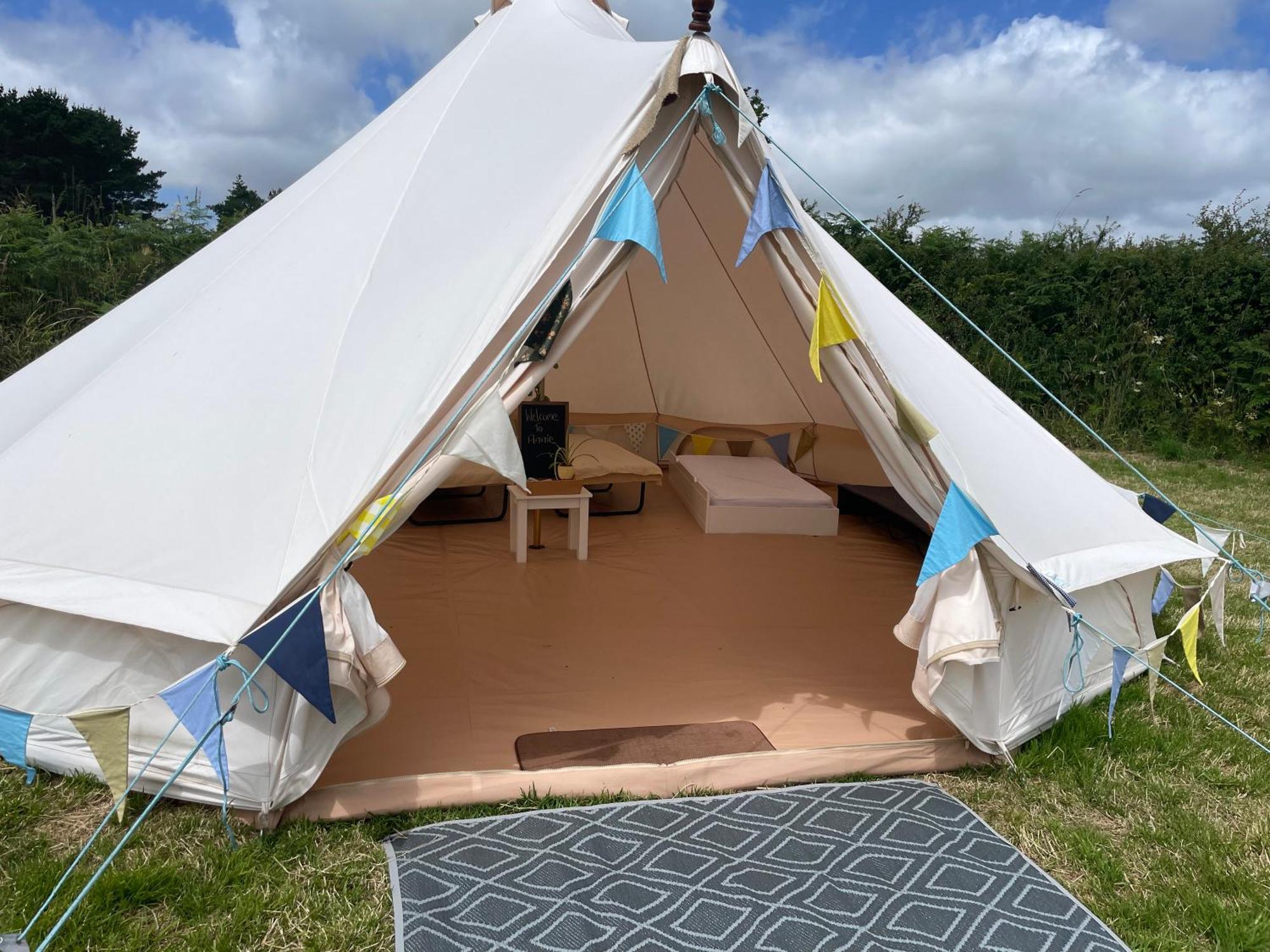 Trevena Cross Glamping & Camping 헬스턴 외부 사진