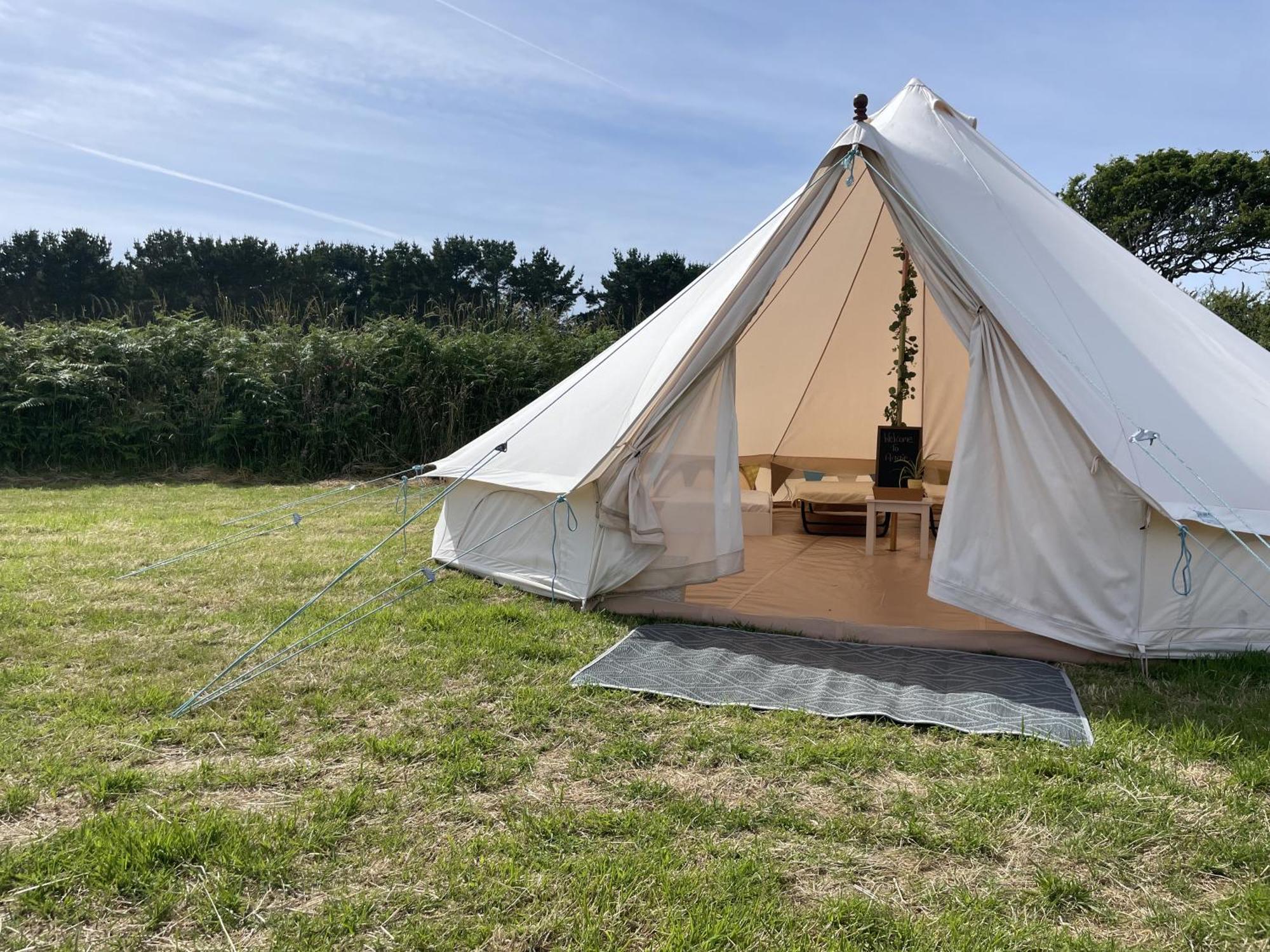 Trevena Cross Glamping & Camping 헬스턴 외부 사진